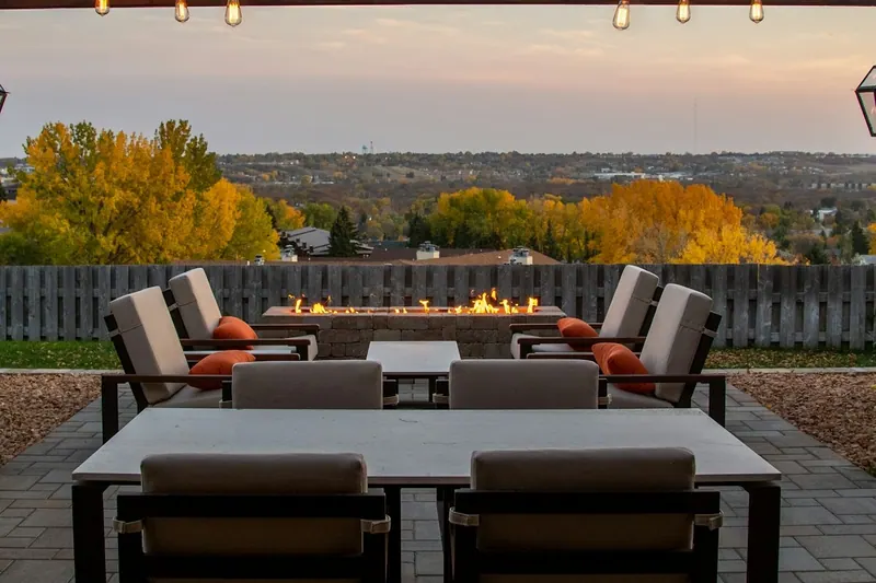 Outdoor Kitchen and Entertaining Space, detail 1.